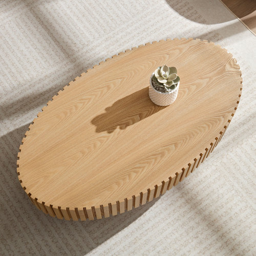 Modern Handmade Drum Coffee Table