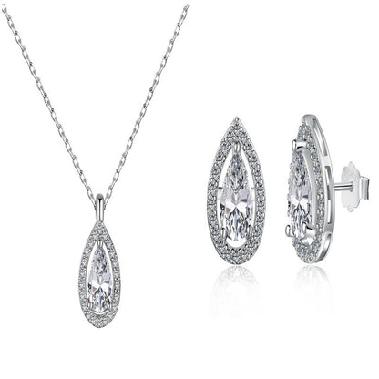 S925 Sterling Silver Jewelry Set