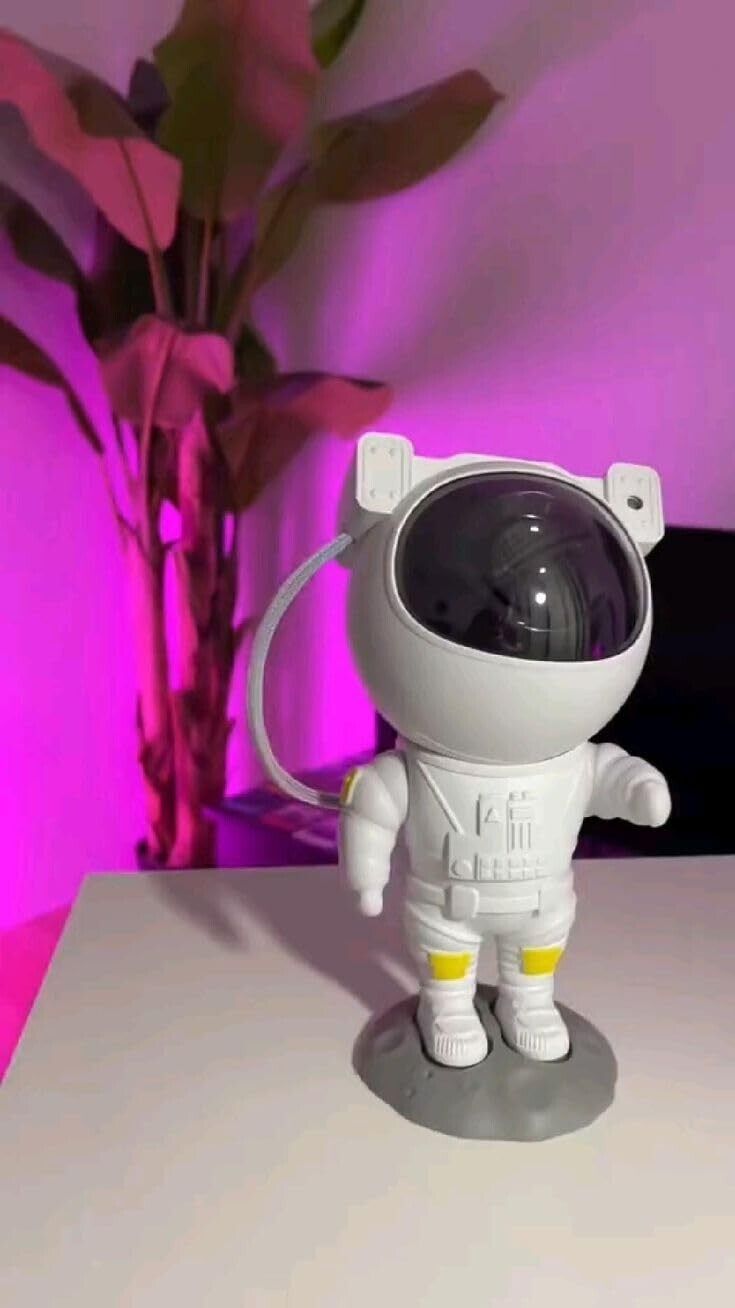 Star Projector Galaxy Night Light - Astronaut Space Buddy Projector With Remote